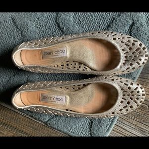 Jimmy Choo cutout flats